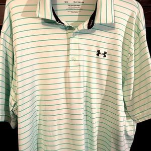 Men’s xlg under armor golf shirt